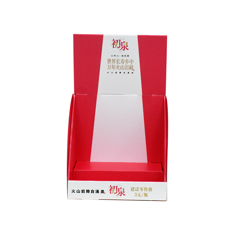 礦泉水PDQ展示盒